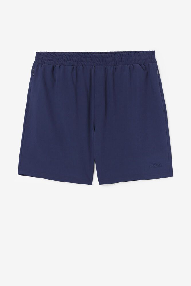 Fila Shorts Zida Mens Navy - India JGK-781062